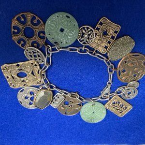 Silpada Sterling Silver Treasure Trove Coin Bracelet B2712